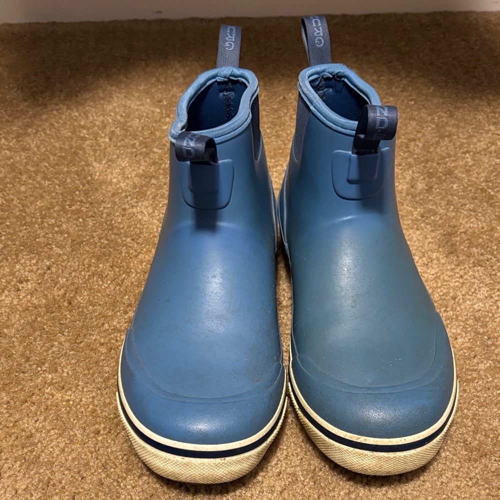 Women's Blue Winter Rain Boots
